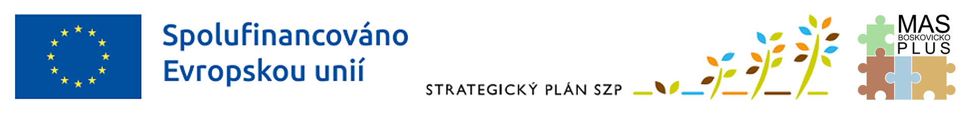 Spolufinancováno Evropskou unií, Strategický plán SZP, MAS Boskovicko PLUS